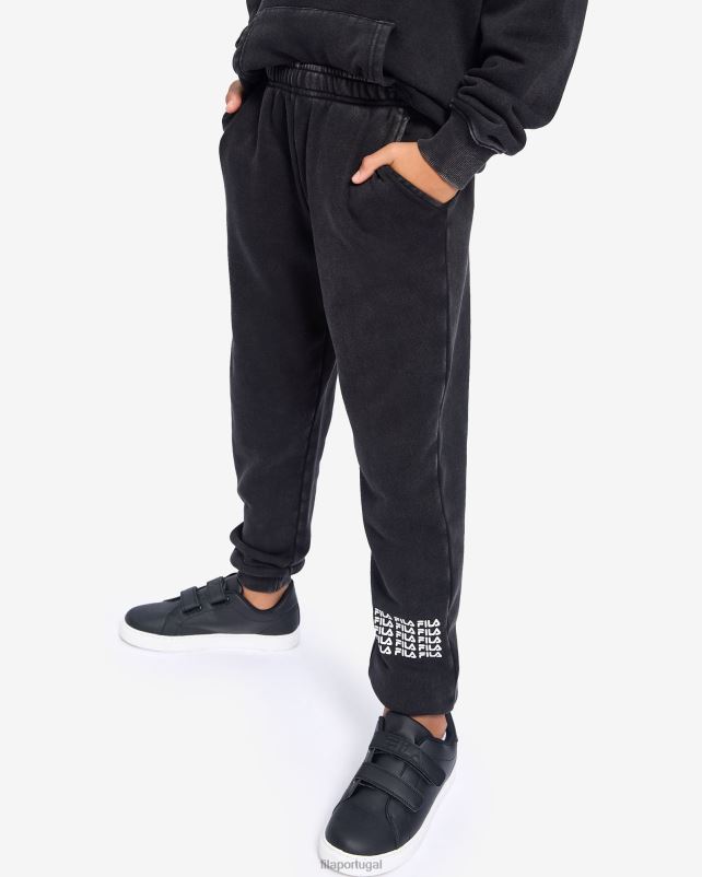 PPH0J3091 preto FILA calça fila boy preta