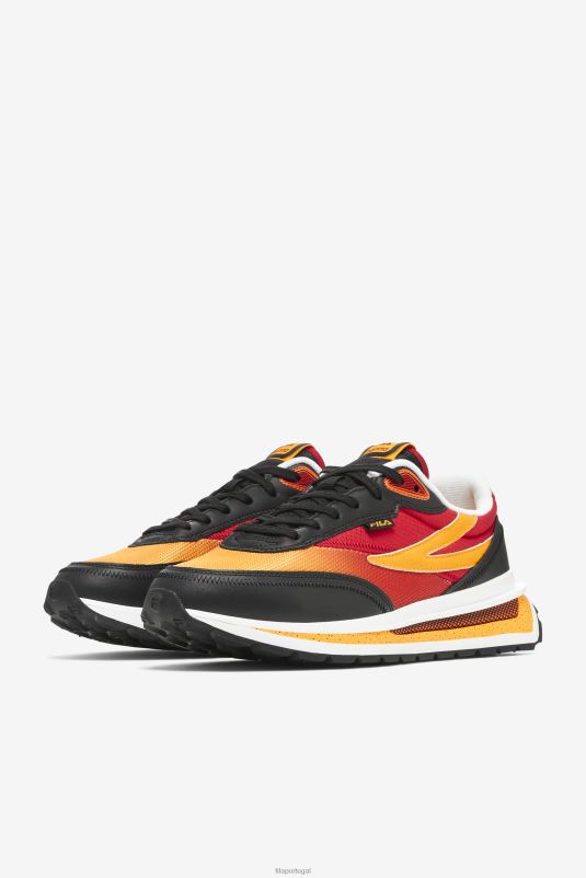 PPH0J31 preto/vermelho/dourado FILA fila renno masculino preto/vermelho/dourado