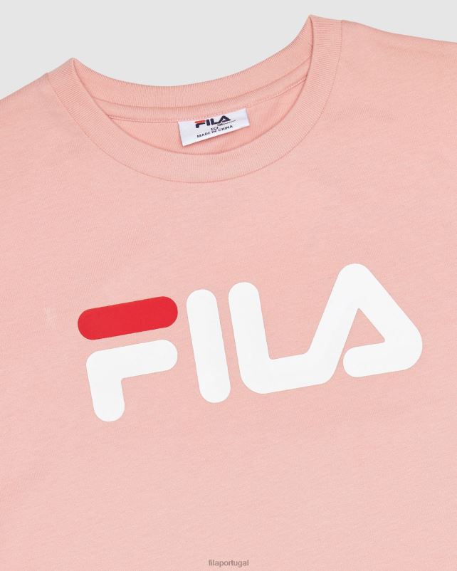 PPH0J3100 rosa suave FILA camiseta fila mellow rose infantil