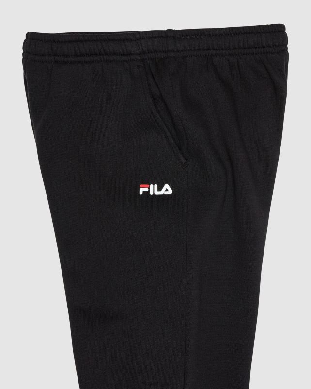 PPH0J3102 preto FILA calça infantil clássica preta fila