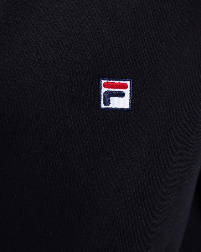 PPH0J3107 preto FILA emblema infantil 20 crew preto fila