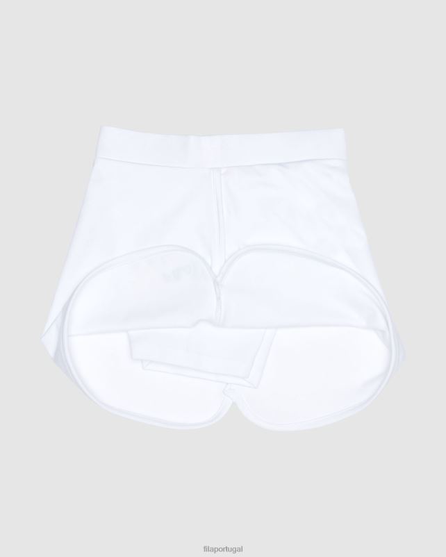 PPH0J3116 branco FILA saia fila branca feminina clássica