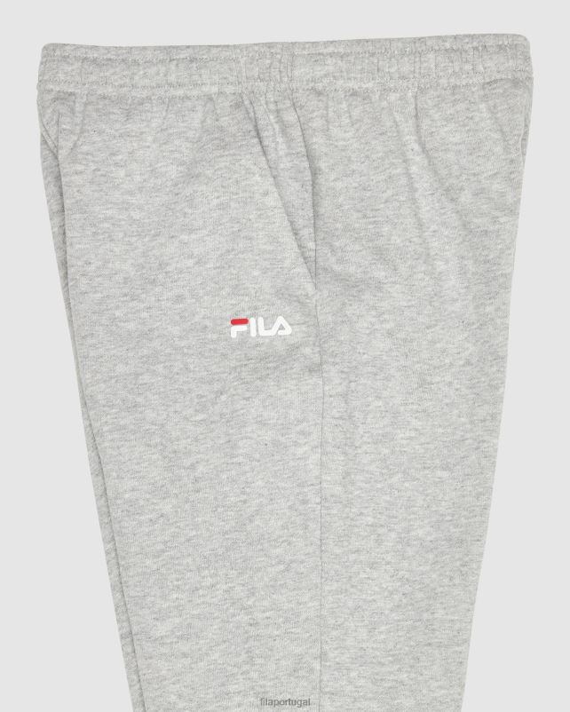 PPH0J3118 mármore prateado FILA calça fila silver marle classic infantil