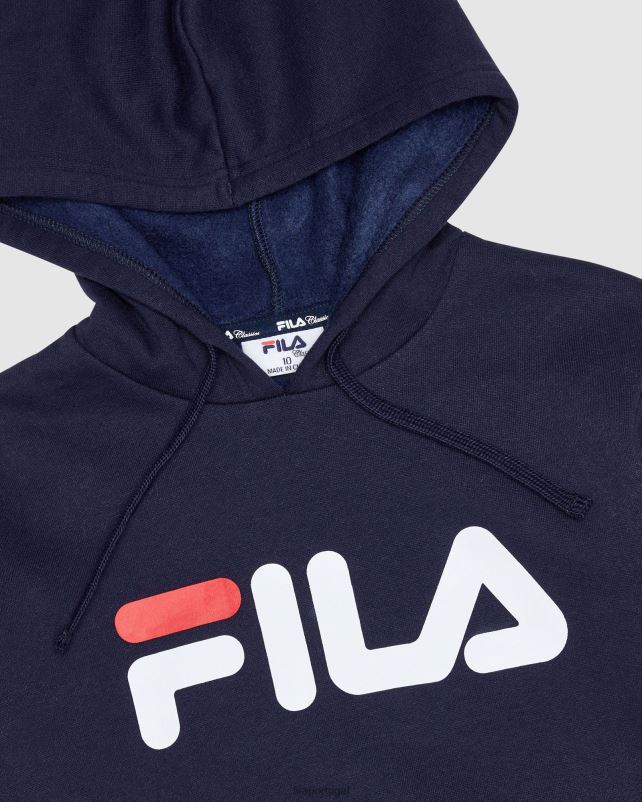 PPH0J3126 nova marinha FILA new Navy Classic capuz infantil fila