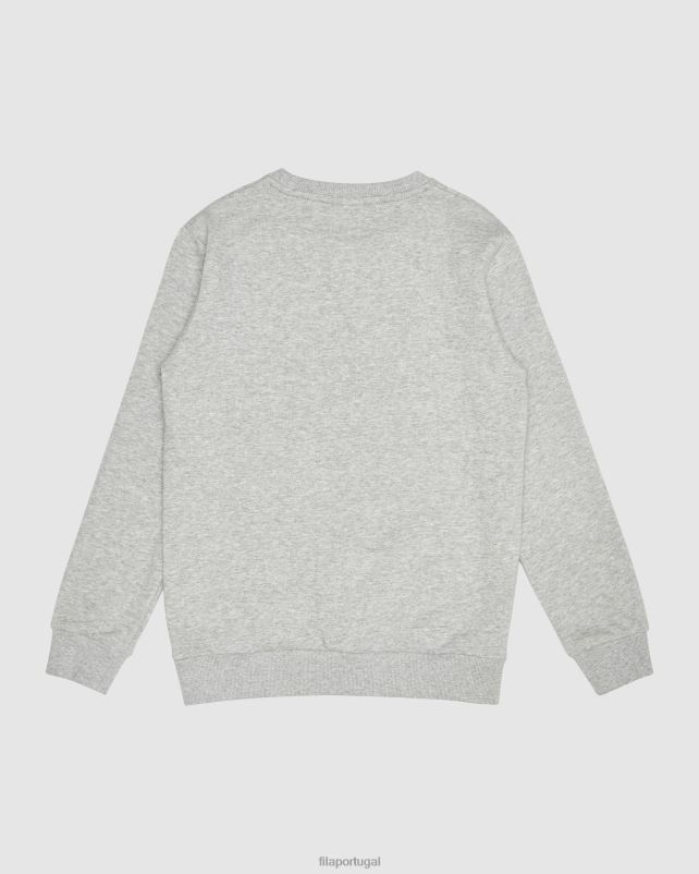 PPH0J3129 mármore prateado FILA jaqueta silver marle fila classic infantil