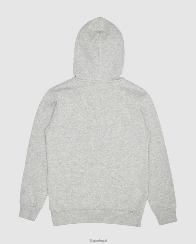 PPH0J3130 mármore prateado FILA moletom fila silver marle classic infantil