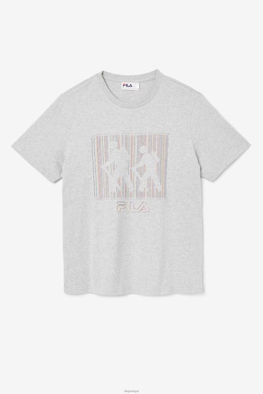 PPH0J315 urze cinza FILA camiseta fila visuri cinza mescla
