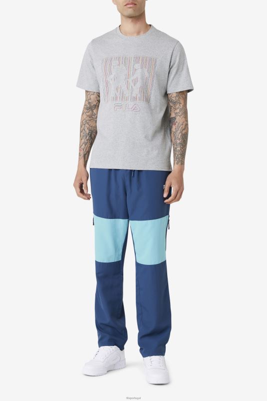 PPH0J315 urze cinza FILA camiseta fila visuri cinza mescla