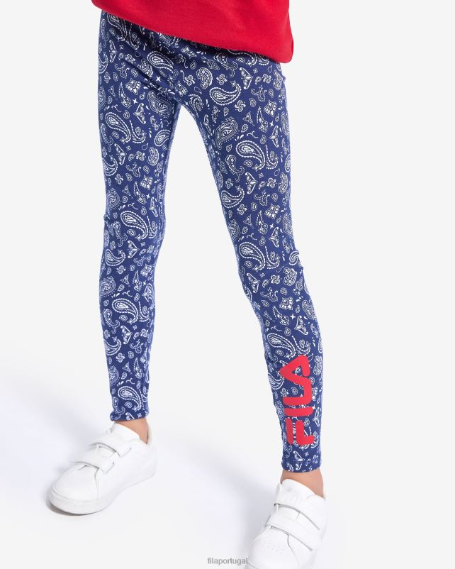 PPH0J3155 paisley FILA natasha meninas apertadas paisley fila