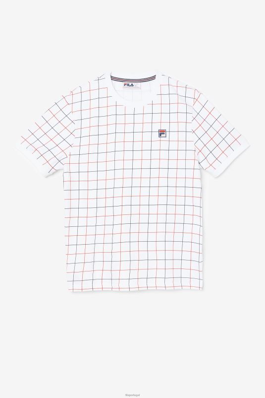 PPH0J316 branco/vermelho/marinho FILA fila casbian branco/vermelho/marinho