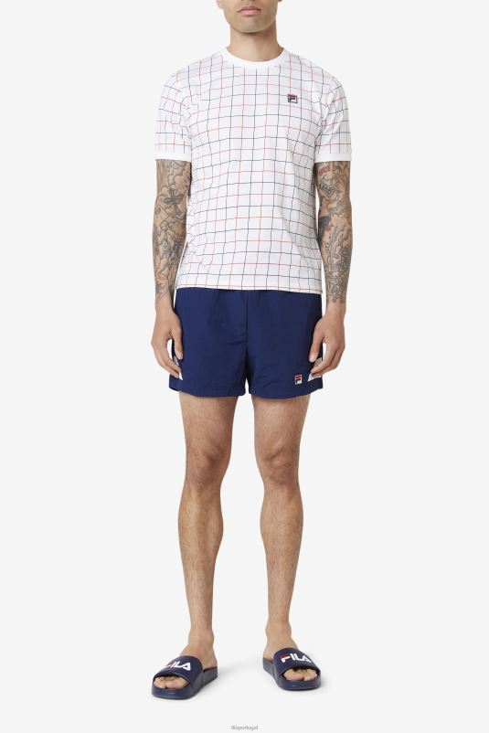 PPH0J316 branco/vermelho/marinho FILA fila casbian branco/vermelho/marinho