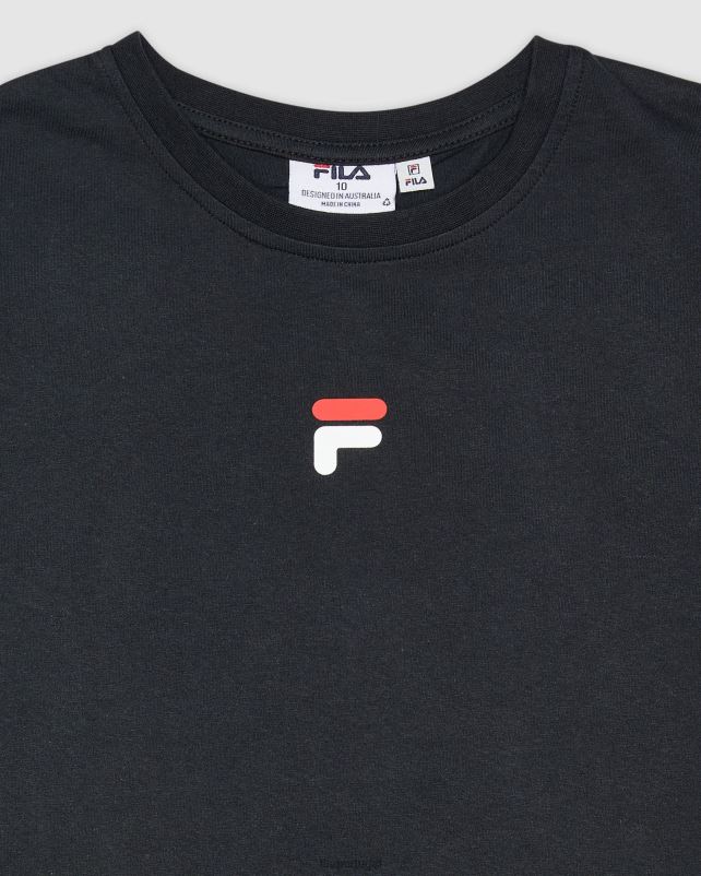 PPH0J3160 preto FILA camiseta fila preta masculina carson