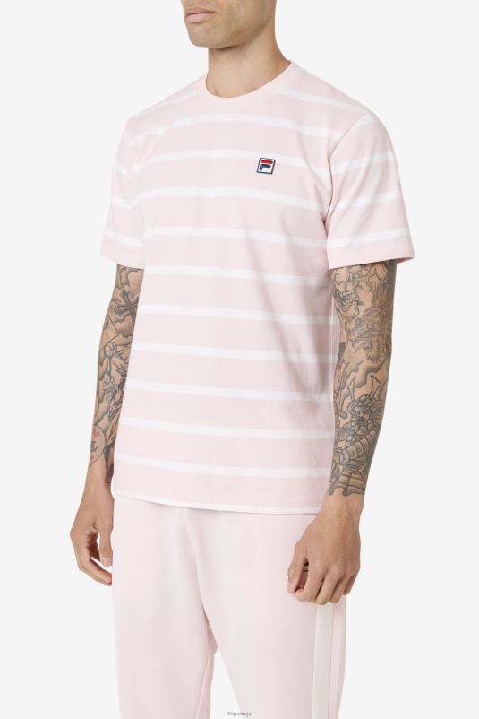 PPH0J321 rosa/branco FILA fila deny crew rosa/branco