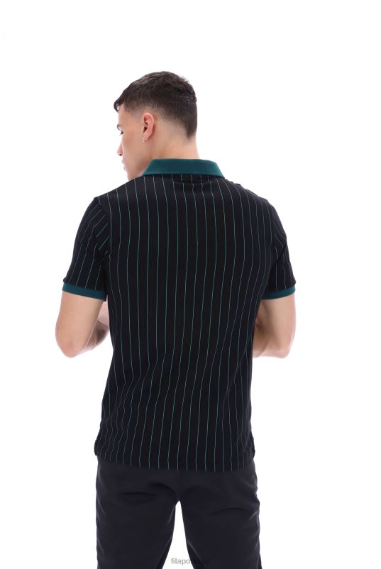 PPH0J3217FILA bb1 polo fila vintage listrado