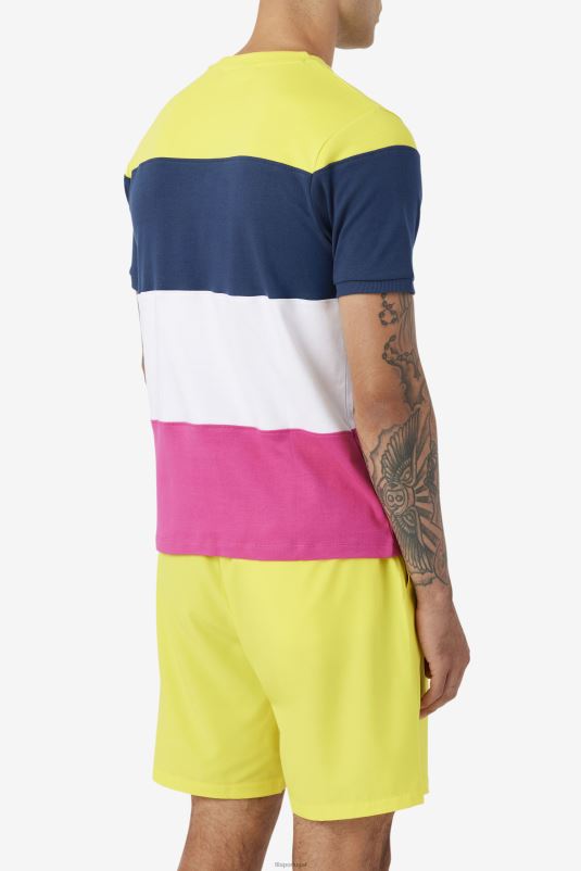 PPH0J322 marinho/branco/amarelo FILA fila azul marinho/branco/amarelo serve tripulação