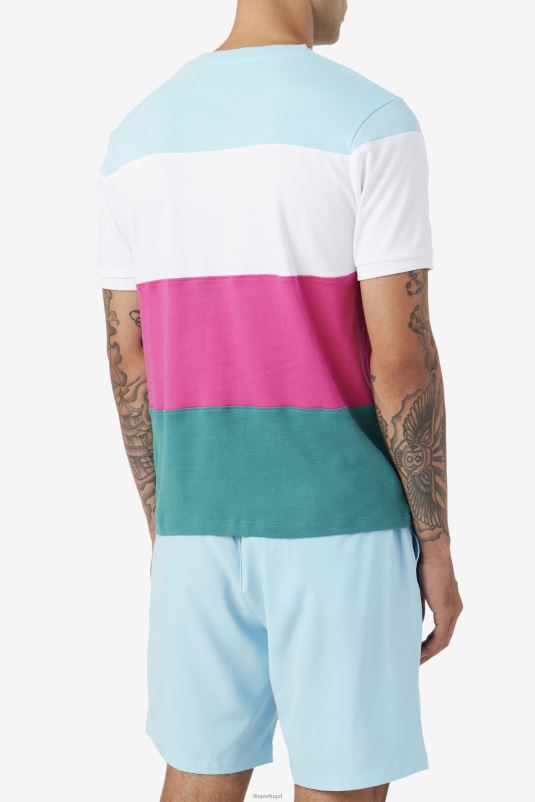 PPH0J323 branco/roxo/pequeno quatro FILA servir tripulação branco/roxo/petit four fila