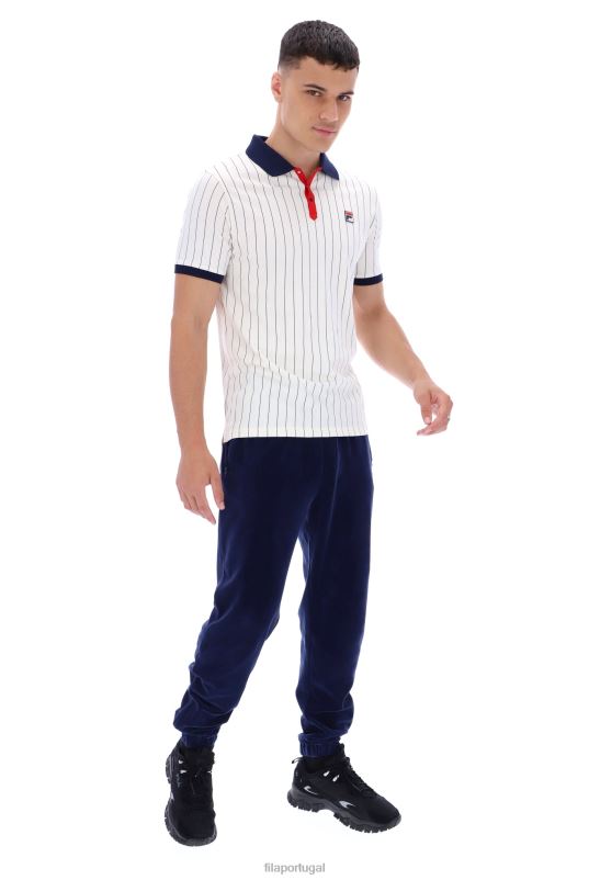 PPH0J3234FILA bb1 polo listrada fila clássica vintage