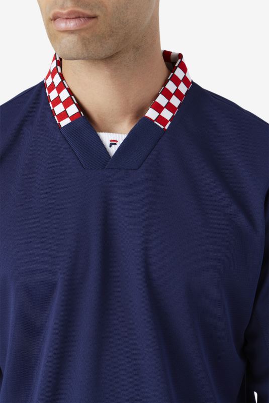 PPH0J324 marinha FILA camiseta bevans park fila azul marinho