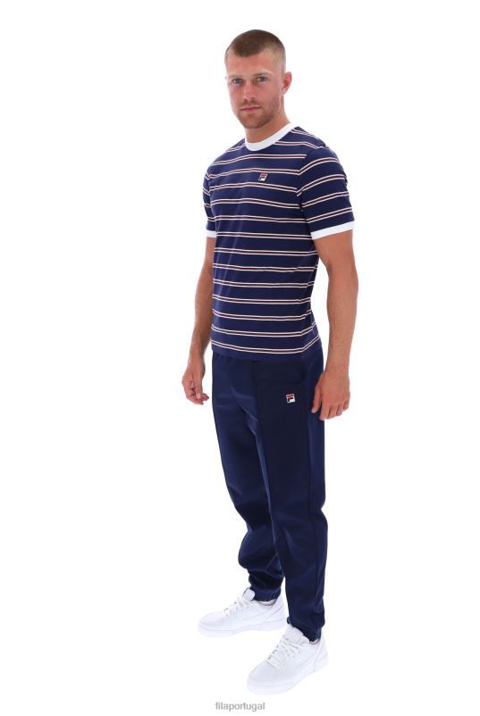 PPH0J3306FILA camiseta santiago ringer com listra de herança fila