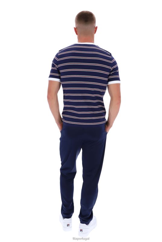 PPH0J3306FILA camiseta santiago ringer com listra de herança fila