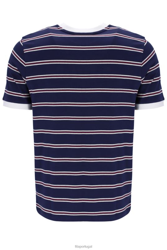 PPH0J3306FILA camiseta santiago ringer com listra de herança fila