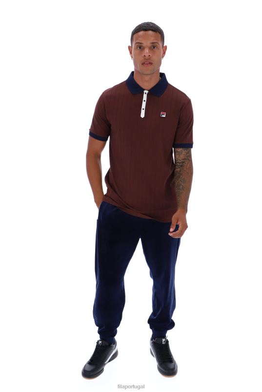 PPH0J3315FILA fila bb1 classic vintage listrado moda polo