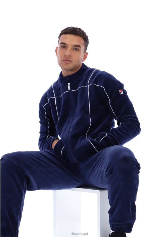 PPH0J3329FILA tusk classic veludo track top fila