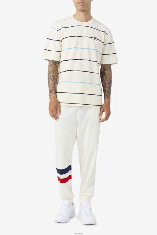 PPH0J333 garça/cerceta/pedra marrom FILA garça/azul-petróleo/pedra marrom fila thiago crew