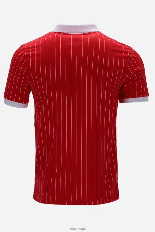 PPH0J3336FILA bb1 clássico vintage listrado polo fila fashion