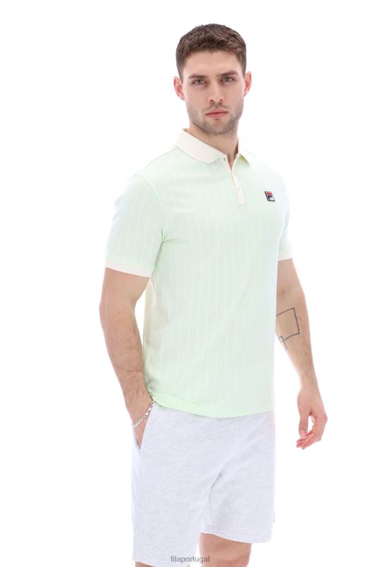 PPH0J3341FILA bb1 polo fila clássico vintage listrado especial