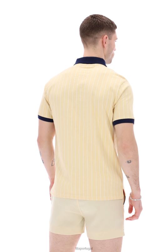 PPH0J3344FILA bb1 polo fila listrada clássica vintage