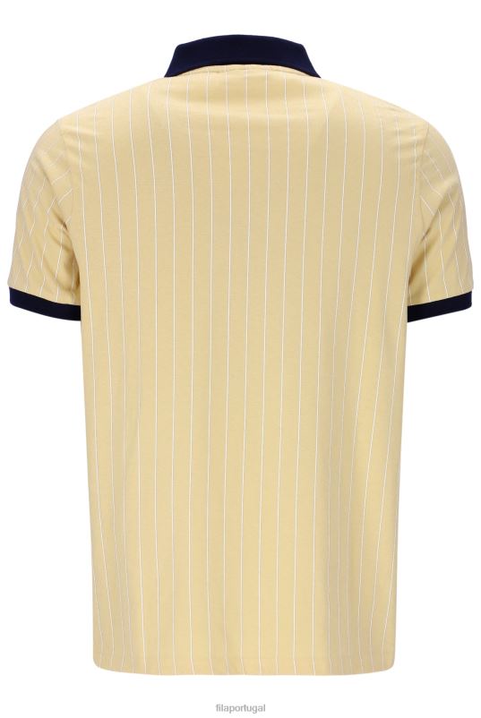 PPH0J3344FILA bb1 polo fila listrada clássica vintage