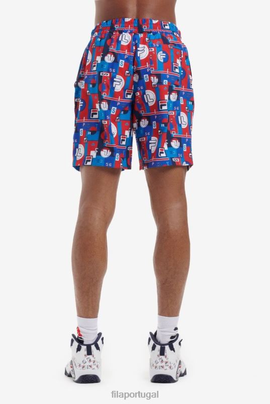 PPH0J3367FILA shorts de natação fila kaeo archive aop