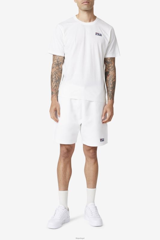 PPH0J337 branco FILA fila skylar camiseta branca