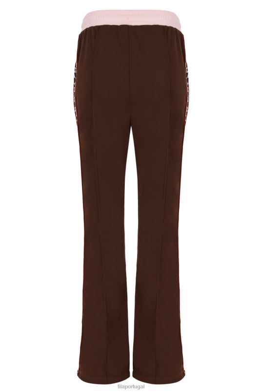 PPH0J3398FILA calça jamie wide leg track fila