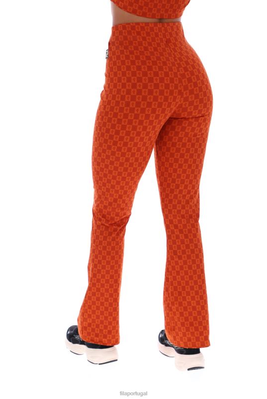 PPH0J3410FILA calça flare elizabeth fila