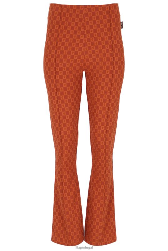 PPH0J3410FILA calça flare elizabeth fila