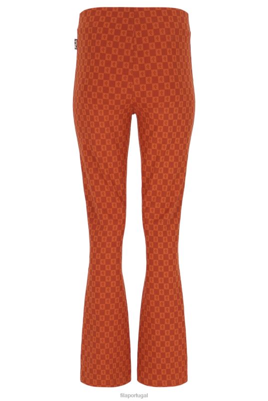 PPH0J3410FILA calça flare elizabeth fila