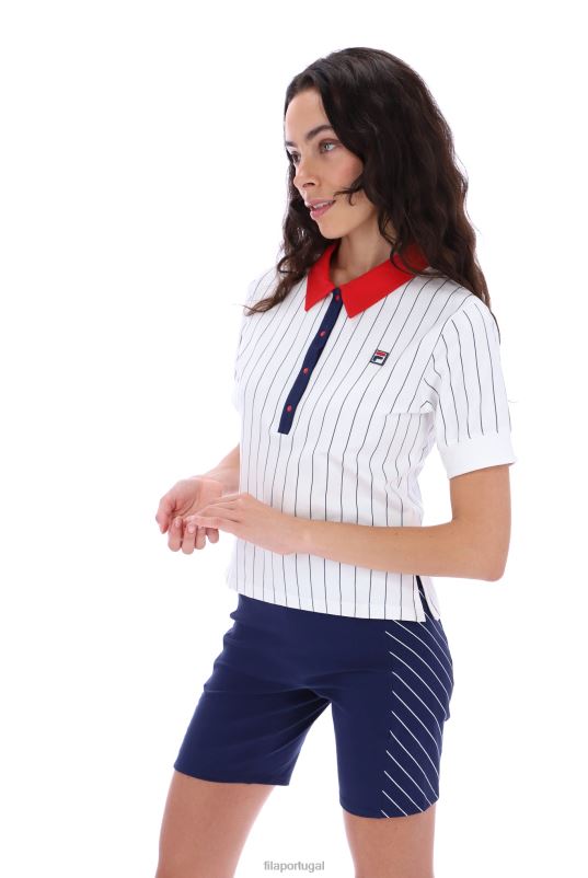 PPH0J3421FILA polo feminina fila bb1 manga curta