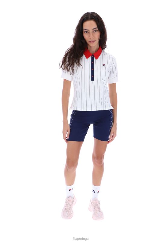PPH0J3421FILA polo feminina fila bb1 manga curta