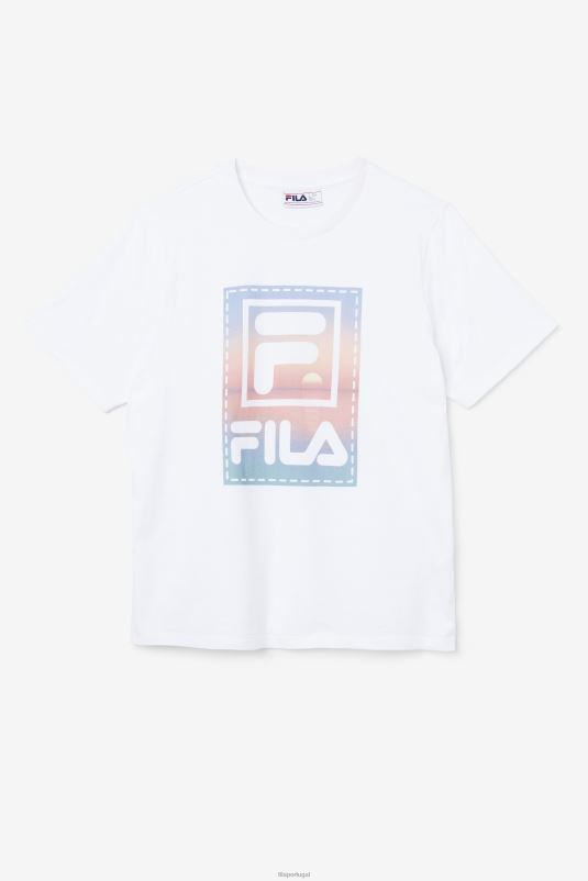 PPH0J357 branco FILA camiseta fila spieten branca