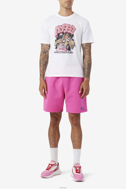 PPH0J359 branco FILA camiseta vulk fila branca