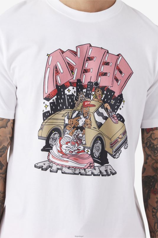 PPH0J359 branco FILA camiseta vulk fila branca