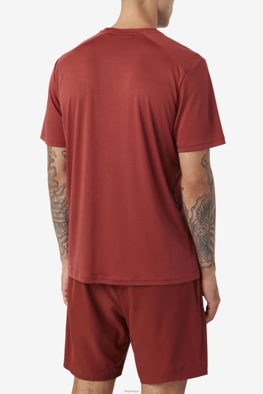 PPH0J362 castanho avermelhado/preto FILA kaab tripulação fila russet marrom/preto