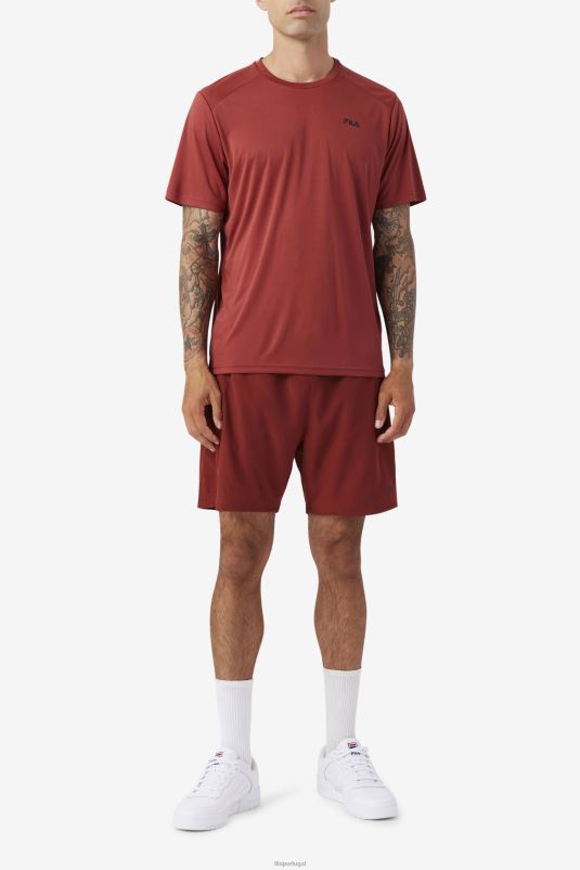 PPH0J362 castanho avermelhado/preto FILA kaab tripulação fila russet marrom/preto