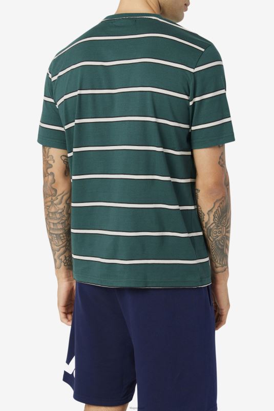 PPH0J369 bug de junho/branco FILA Camiseta June Bug/branca fila felix