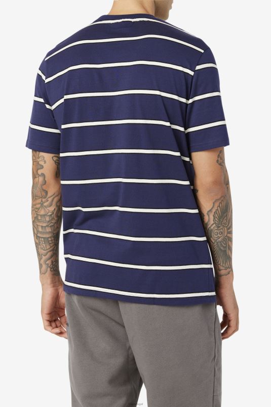 PPH0J370 casaco / branco FILA camiseta fila peacoat/branca felix