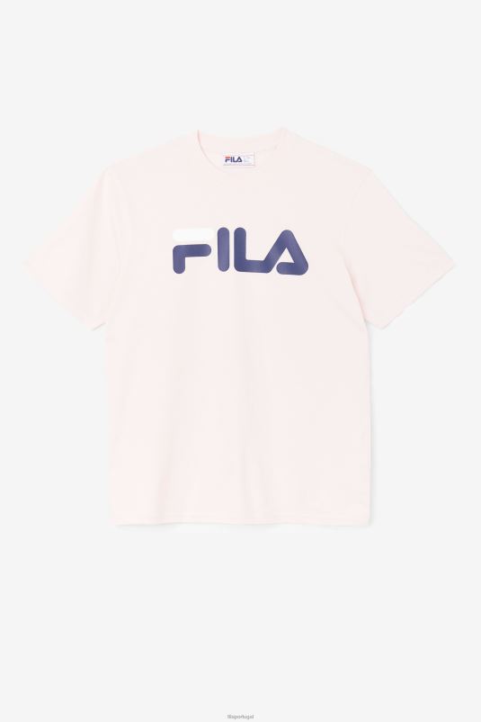 PPH0J371 rosa/marinho/branco FILA camiseta águia masculina fila rosa/marinho/branco