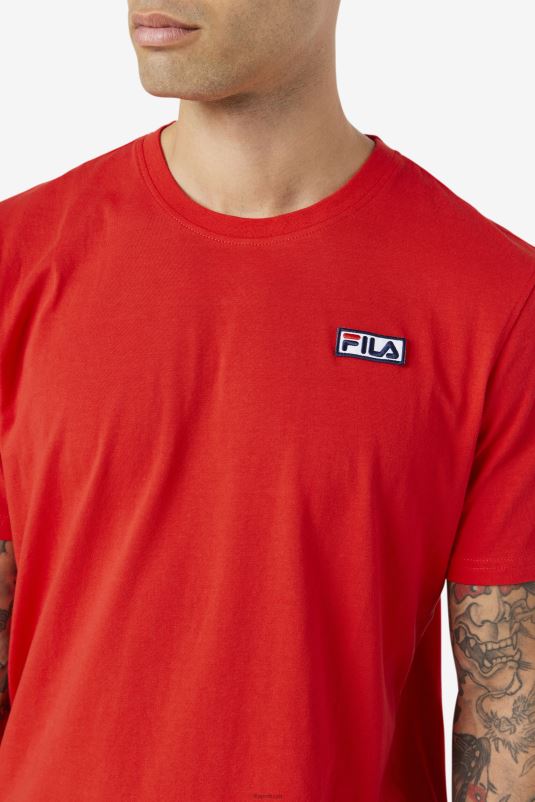 PPH0J376 vermelho FILA camiseta fila skylar vermelha