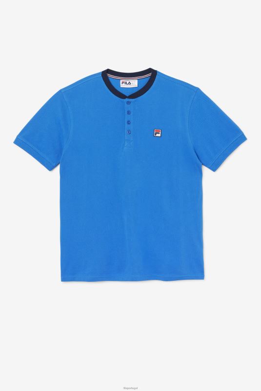 PPH0J377 azul forte/marinho FILA ralph henley fila azul forte/marinho